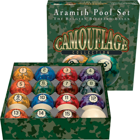 Aramith BBCAM Camouflage Ball Set Aramith