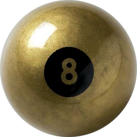 Aramith BBGOLD8 Golden 8 Ball Aramith