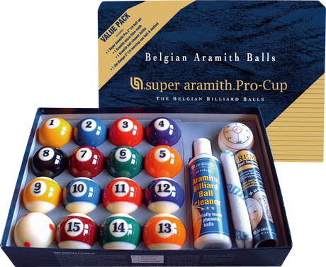Aramith BBSAPVPK Super Pro Cup Value Pack Aramith