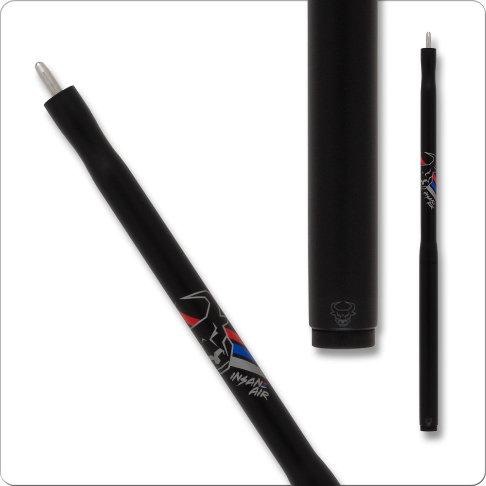 Bull Carbon BCJC Insane Air Series Jump Cue - no wrap Bull Carbon