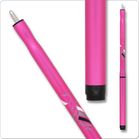 Bull Carbon BCJCP Pink Insane Air Jump Cue - No Wrap Bull Carbon