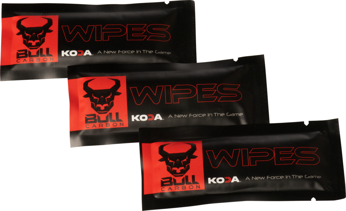 Bull Carbon Shaft Cleaning Wipes Bull