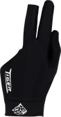 Tiger BGLTPB Pro All Black Glove - Bridge Hand Left Tiger