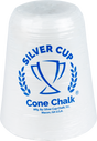 Silver Cup CHSCC6 Cone Chalk - 6pc Silver Cup