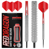 Red Dragon DRTRDHF Hell Fire Steel Tip Dart Set Red Dragon