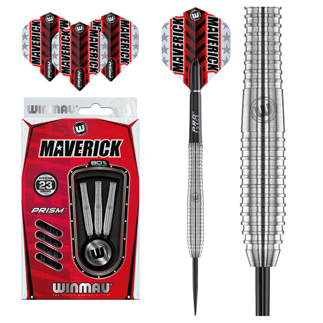 Winmau DRTWMAV Maverick Soft Tip Dart Set Winmau