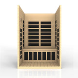 Santiago - 2 Person Low EMF FAR Infrared Sauna
