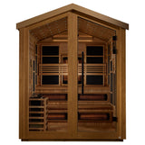 Golden Designs Kaskinen 6 Person Hybrid Outdoor Sauna