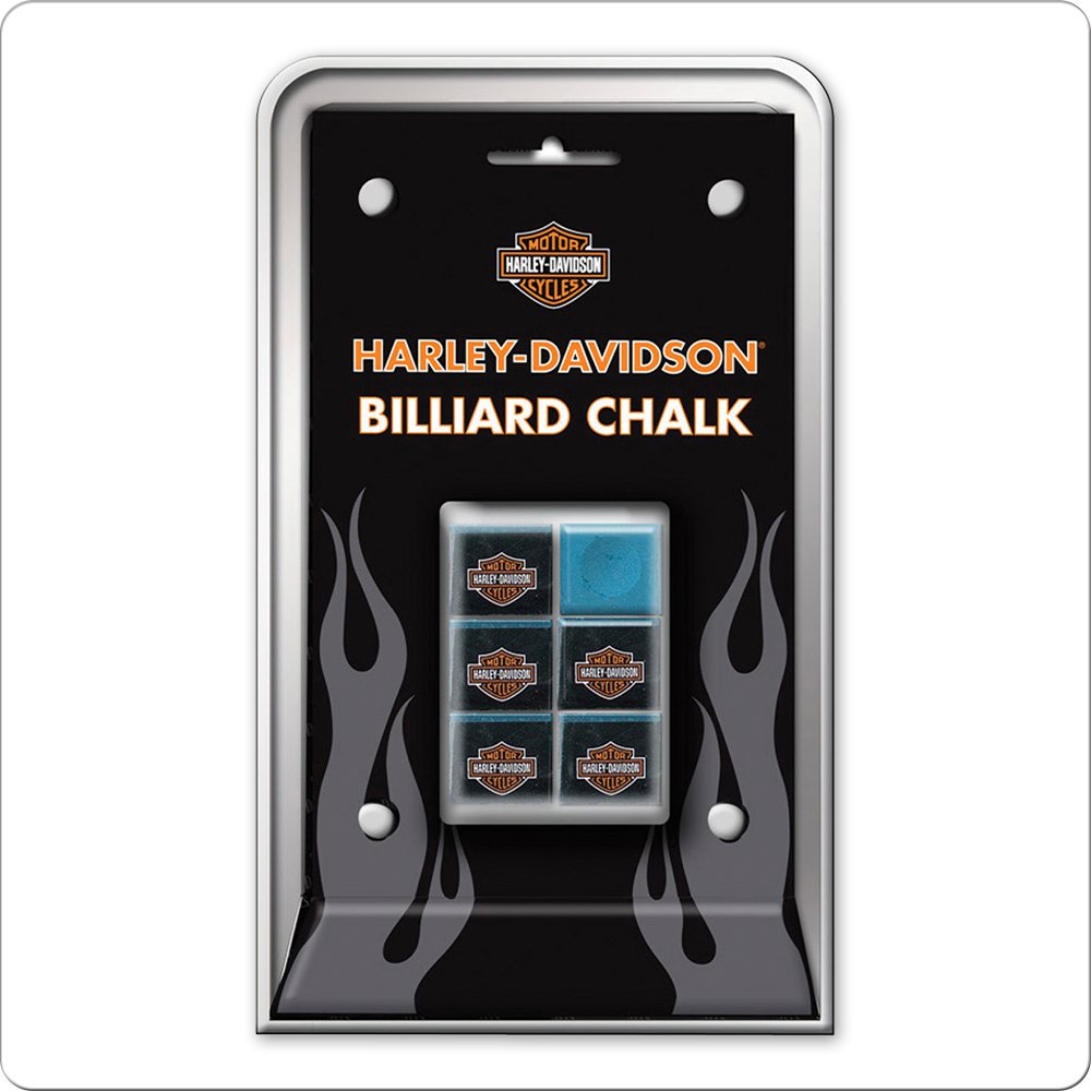 Harley Davidson HDCH Chalk - 6pc Harley Davidson