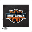 Harley Davidson HDTCV 8ft Vinyl Table Cover Harley Davidson