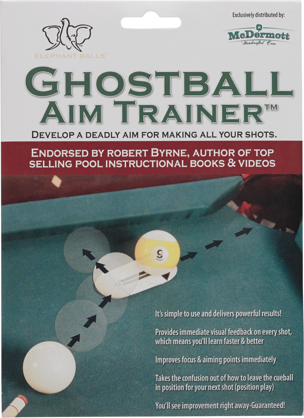 McDermott IPGAT Ghost Ball Aim Trainer McDermott