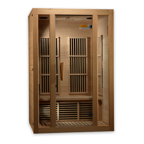 Maxxus "Seattle" 2 person Low EMF FAR Infrared Sauna Canadian Hemlock Take A Break Spas & Billiards.