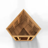 Maxxus "Avignon Edition" 3 Person Corner Near Zero EMF FAR Infrared Sauna