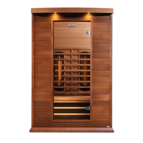 Maxxus 2 Person Full Spectrum Infrared Sauna - Canadian Red Cedar Take A Break Spas & Billiards.