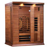 Maxxus 3 Person Full Spectrum Infrared Sauna - Canadian Red Cedar
