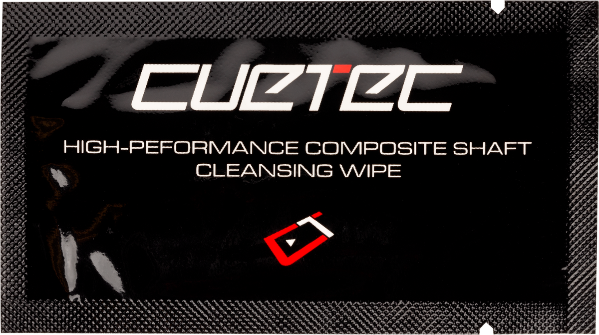 Cuetec Cynergy SPCTW1 Shaft Wipes - Single Cuetec Cynergy