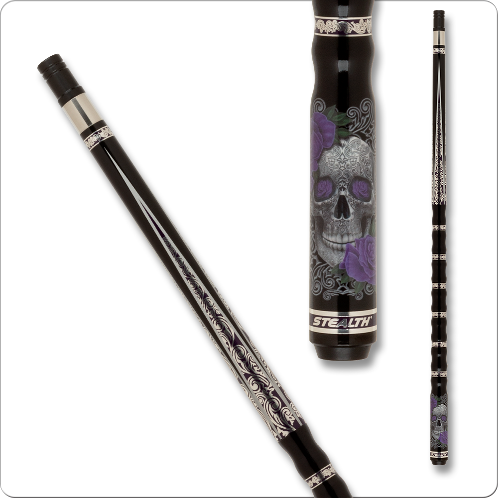 Stealth STH425 Sugar Skull Pool Cue Stealth
