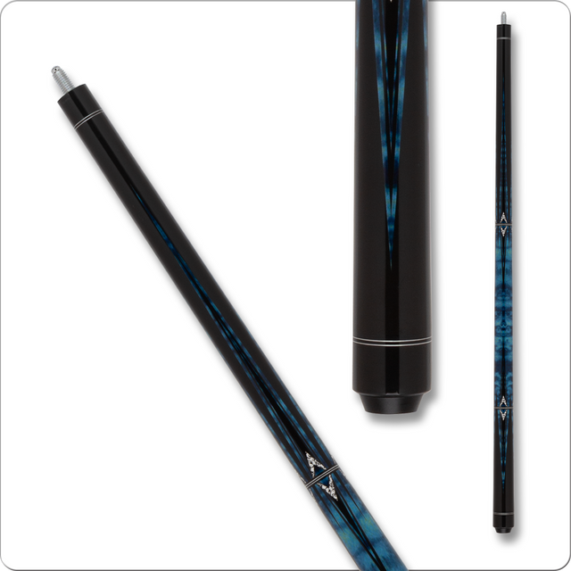 Talon TL26 - Blue Stained Tiger Maple w/ Black Points Talon