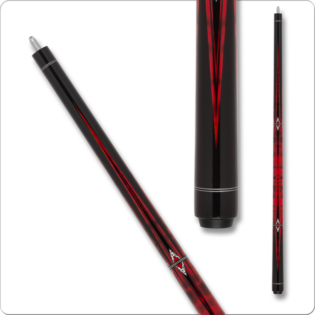 Talon TL28 - Red Stained Tiger Maple w/ Black Points Talon