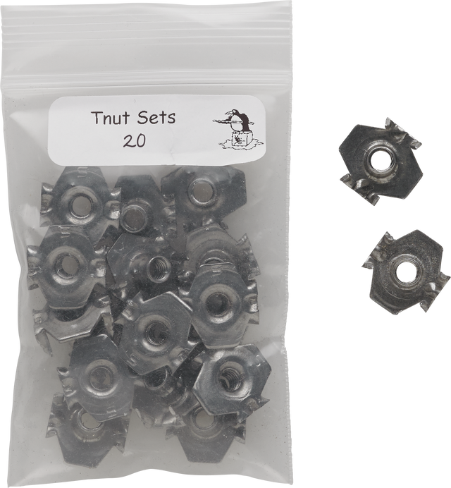 TPVTN T-Nuts - 20ct T-Nuts