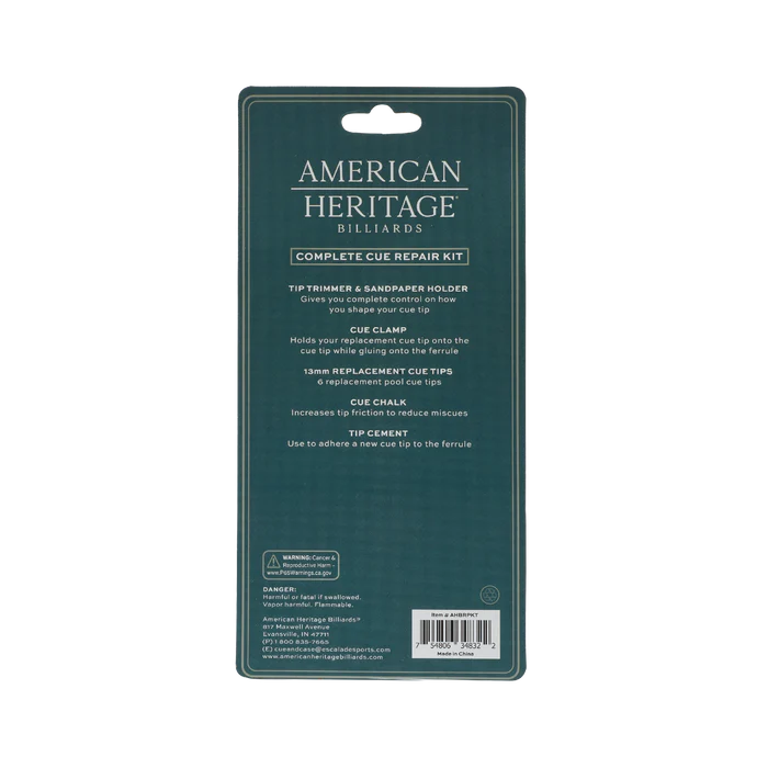 American Heritage Cue Repair Kit