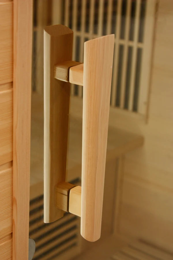 Maxxus "Avignon Edition" 3 Person Corner Near Zero EMF FAR Infrared Sauna